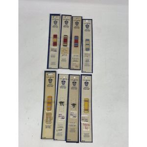 8 Vintage N.S. Meyer Ribbon Lot 1960’s Military Armed Forces Sterling WW II